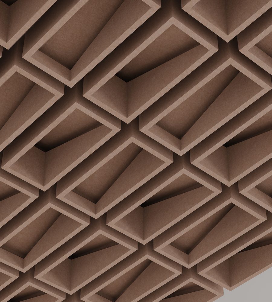 Blox, Angled Ceiling Clouds | Quartz | Premier Collection