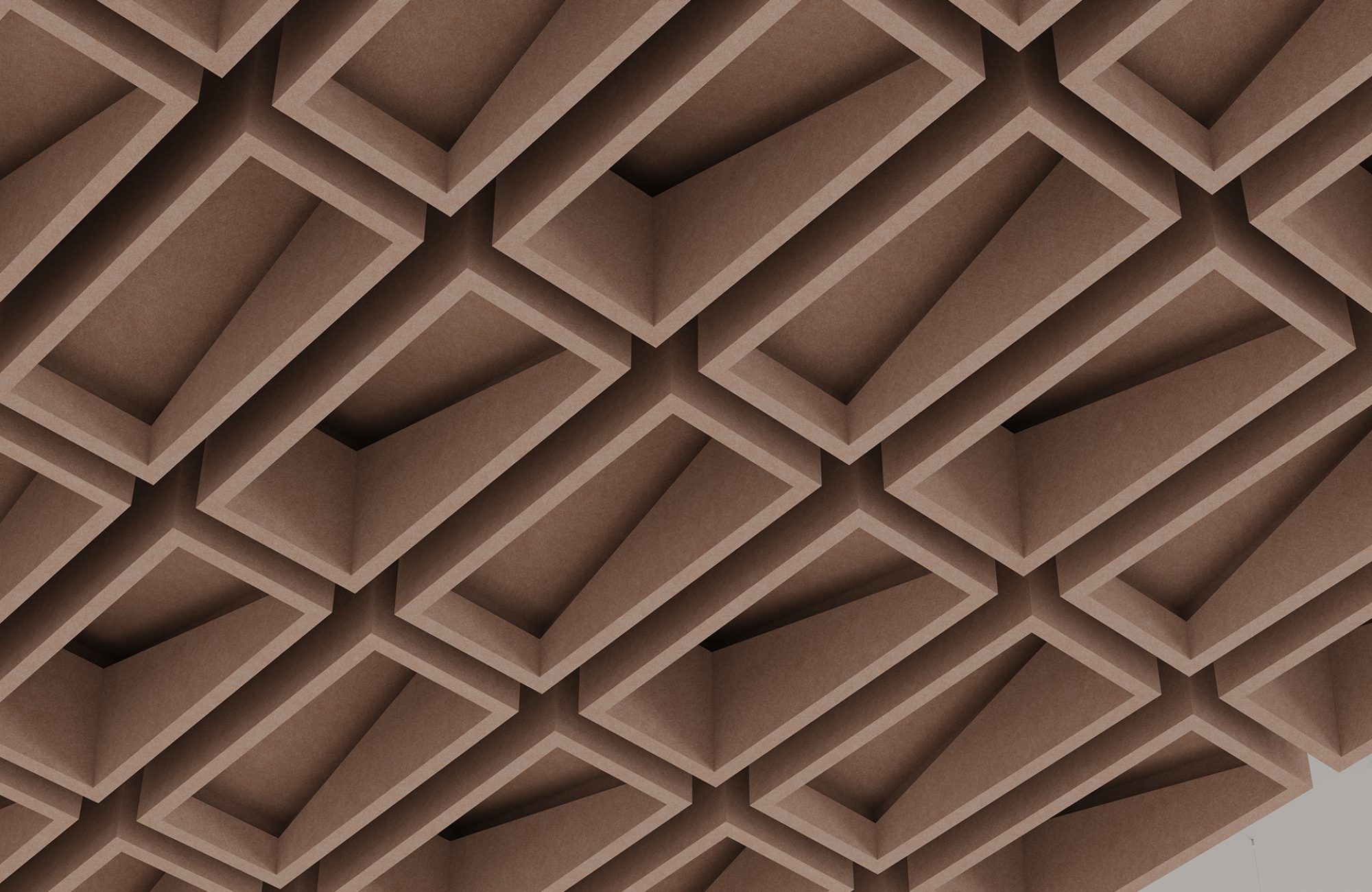 Blox, Angled Ceiling Clouds | Quartz | Premier Collection