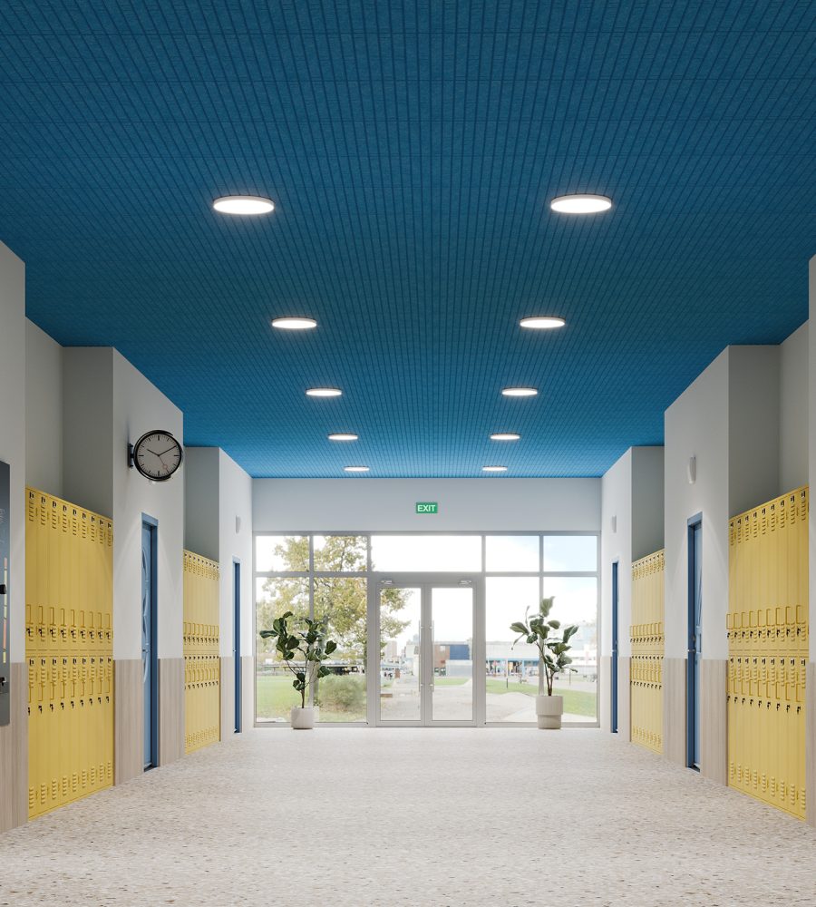 Fracture, Cabin Ceiling Panels | Azure | Premier Collection