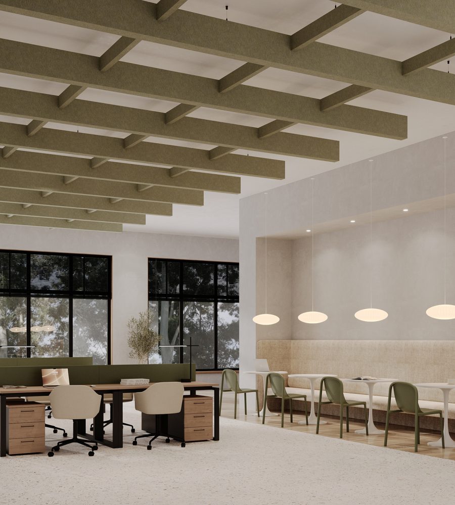 Framework Frameless Ceiling Grids | Pistachio | Premier Collection