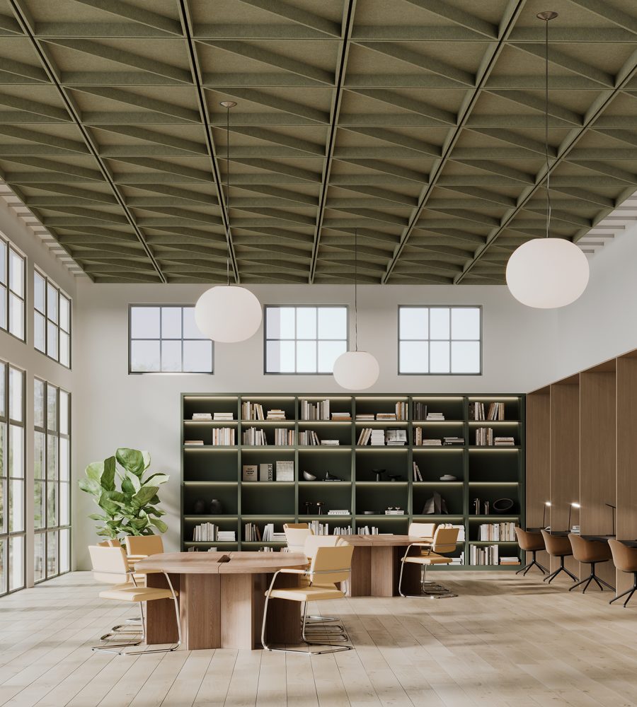Recess, Cleft Ceiling Frame | Eucalyptus | Premier Collection
