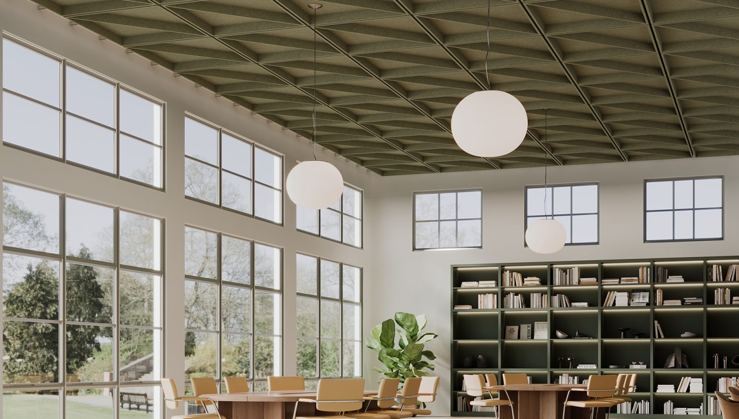 Recess, Cleft Ceiling Frame | Eucalyptus | Premier Collection