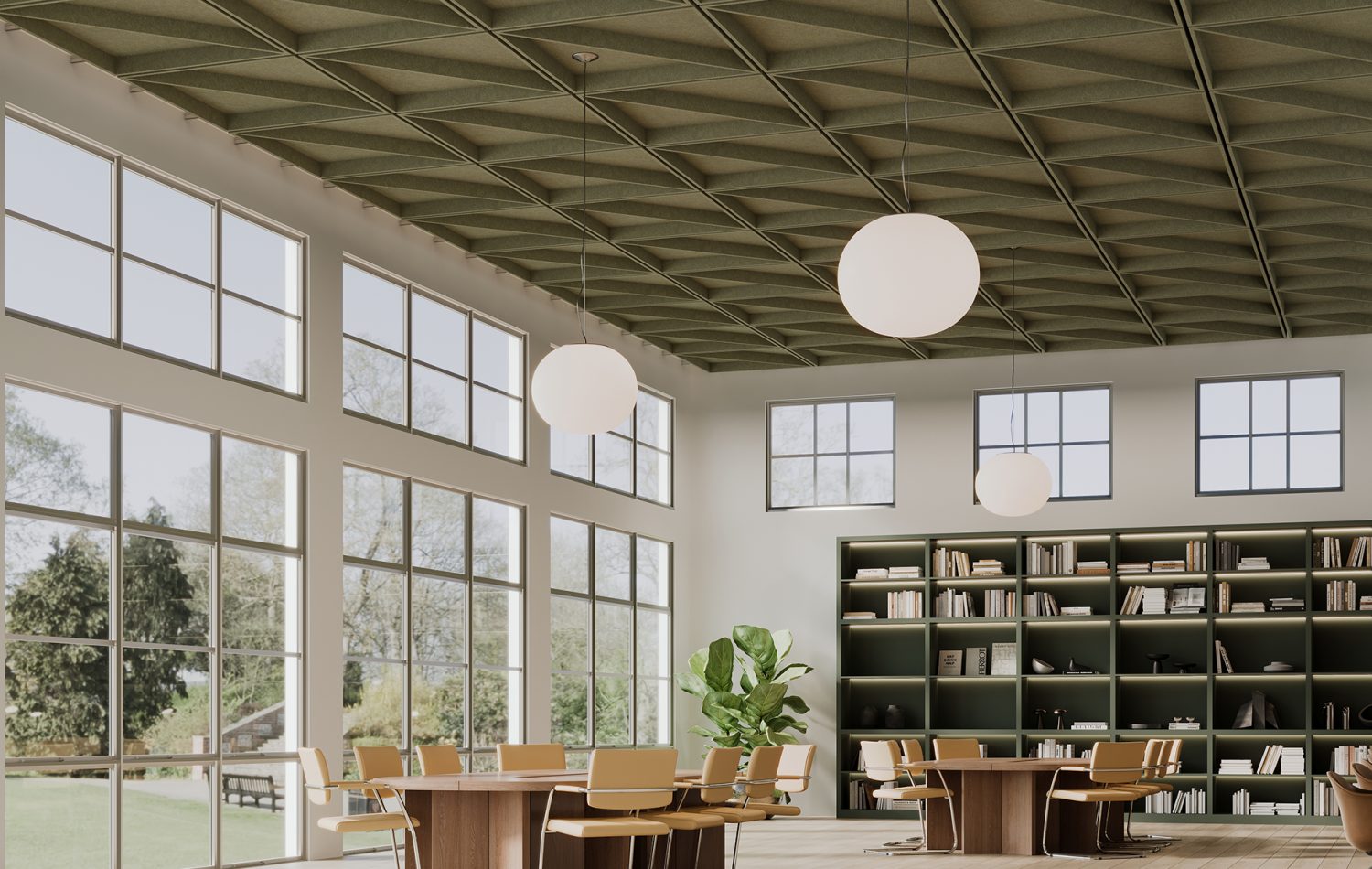 Recess, Cleft Ceiling Frame | Eucalyptus | Premier Collection