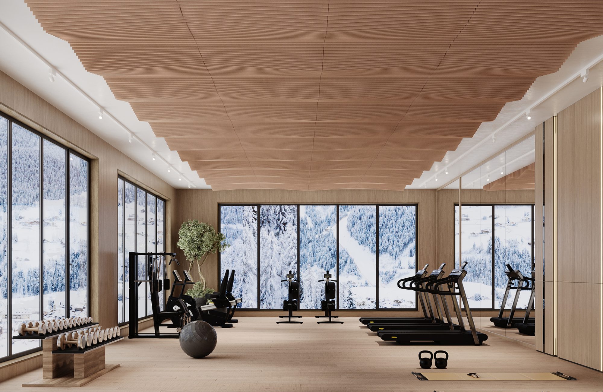 Rail, Line Ceiling Frames | Quartz | Premier Collection