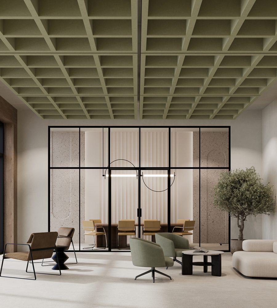 Framework Open Ceiling Grids | Celery | Premier Collection
