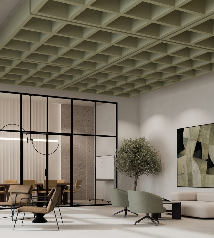 Framework Open Ceiling Grids | Celery | Premier Collection