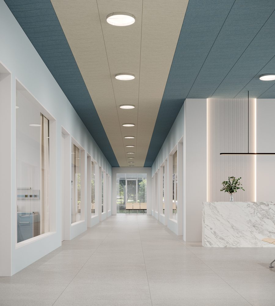 Fracture, Ornamental Ceiling Panels | Almond, Stonewash | Premier Collection