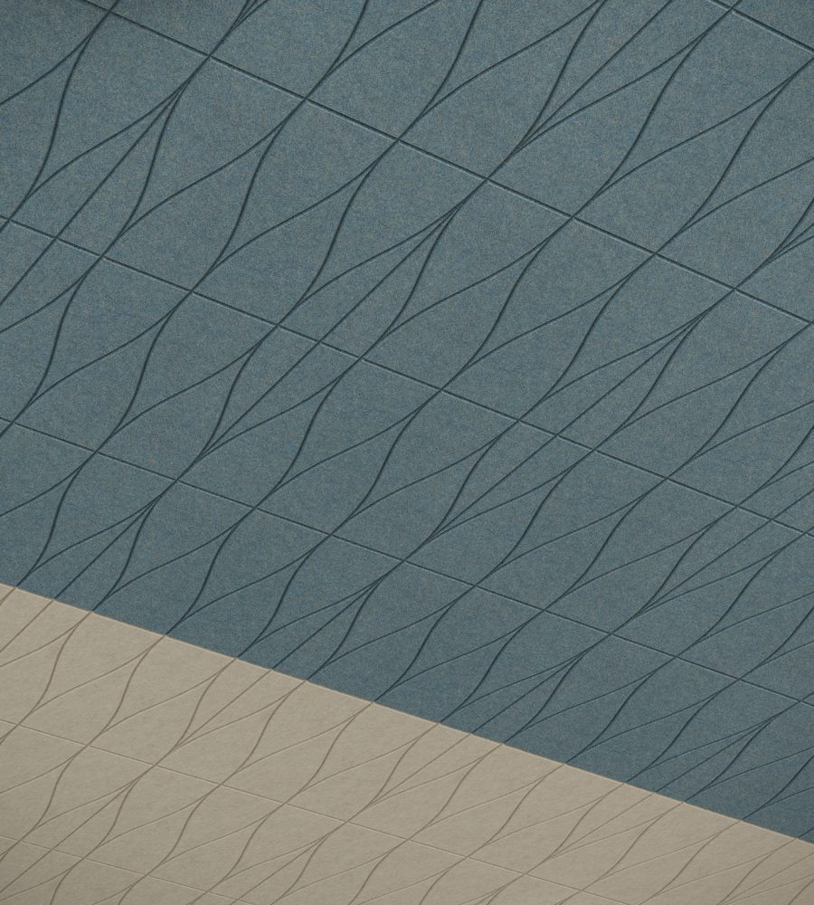 Fracture, Ornamental Ceiling Panels | Almond, Stonewash | Premier Collection