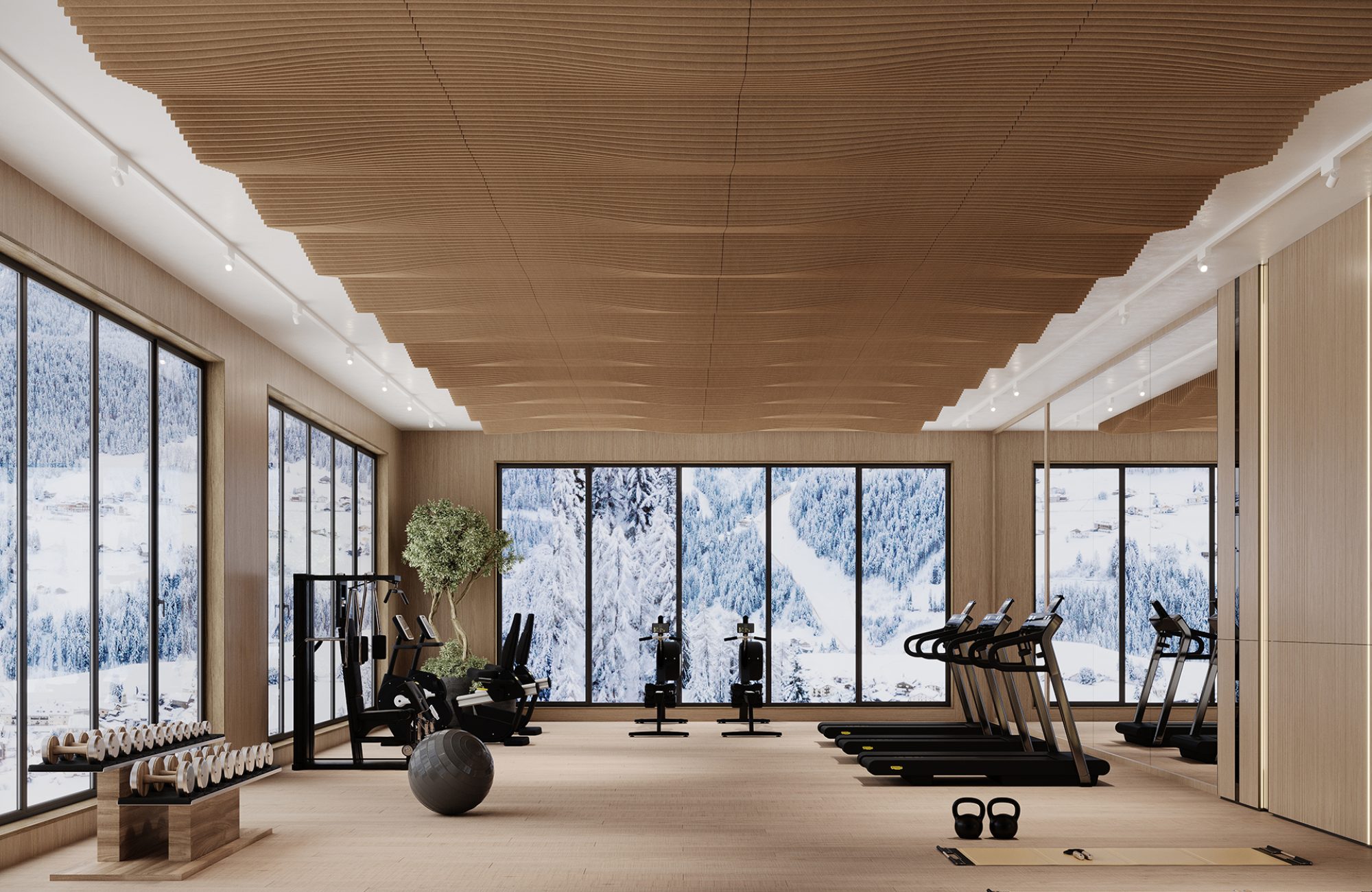 Rail, Passage Ceiling Frames | Umber | Premier Collection