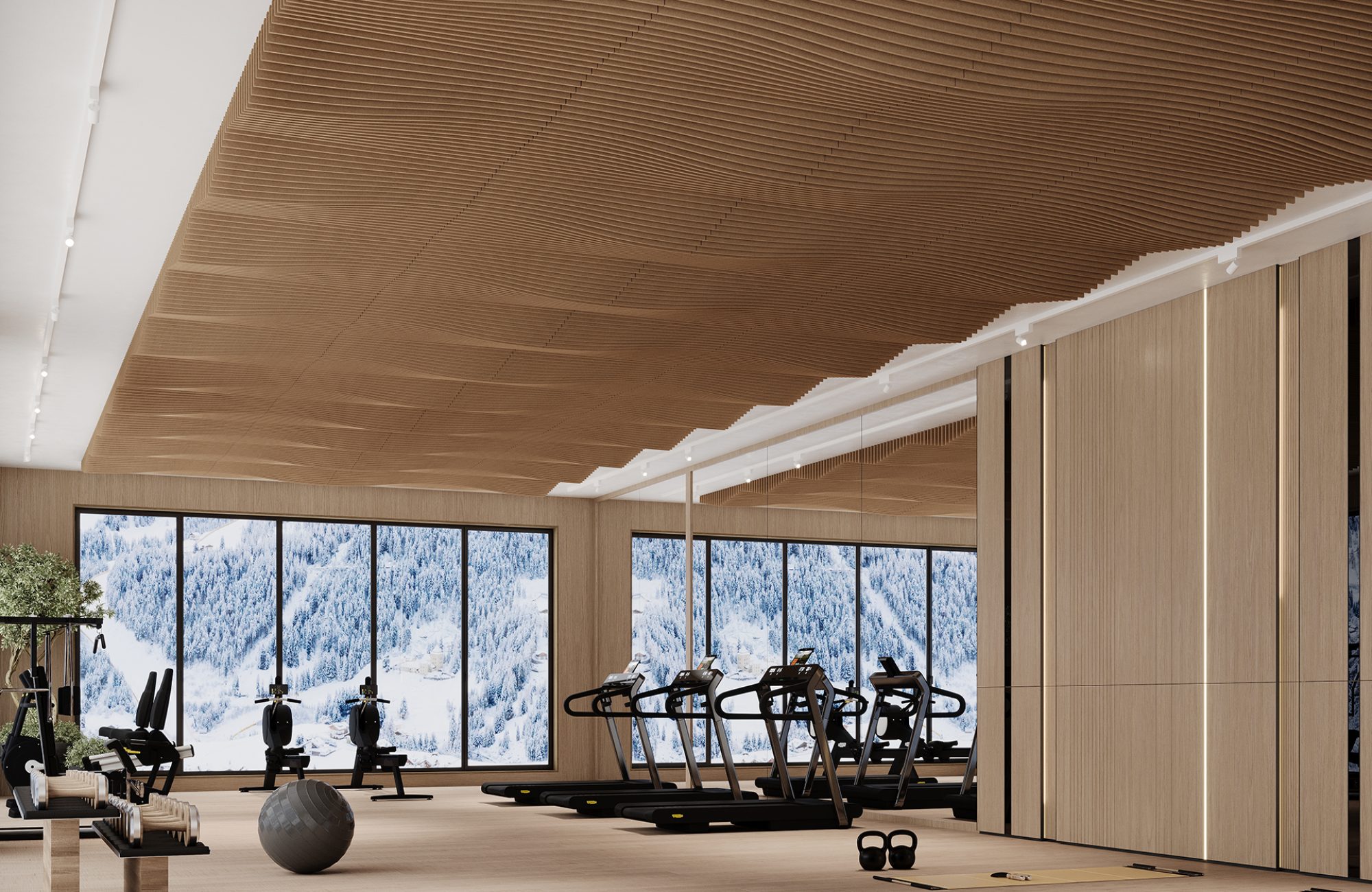 Rail, Passage Ceiling Frames | Umber | Premier Collection