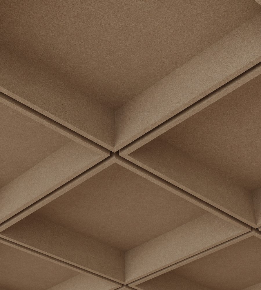 Recess, Waffle Ceiling Frame | Umber | Premier Collection