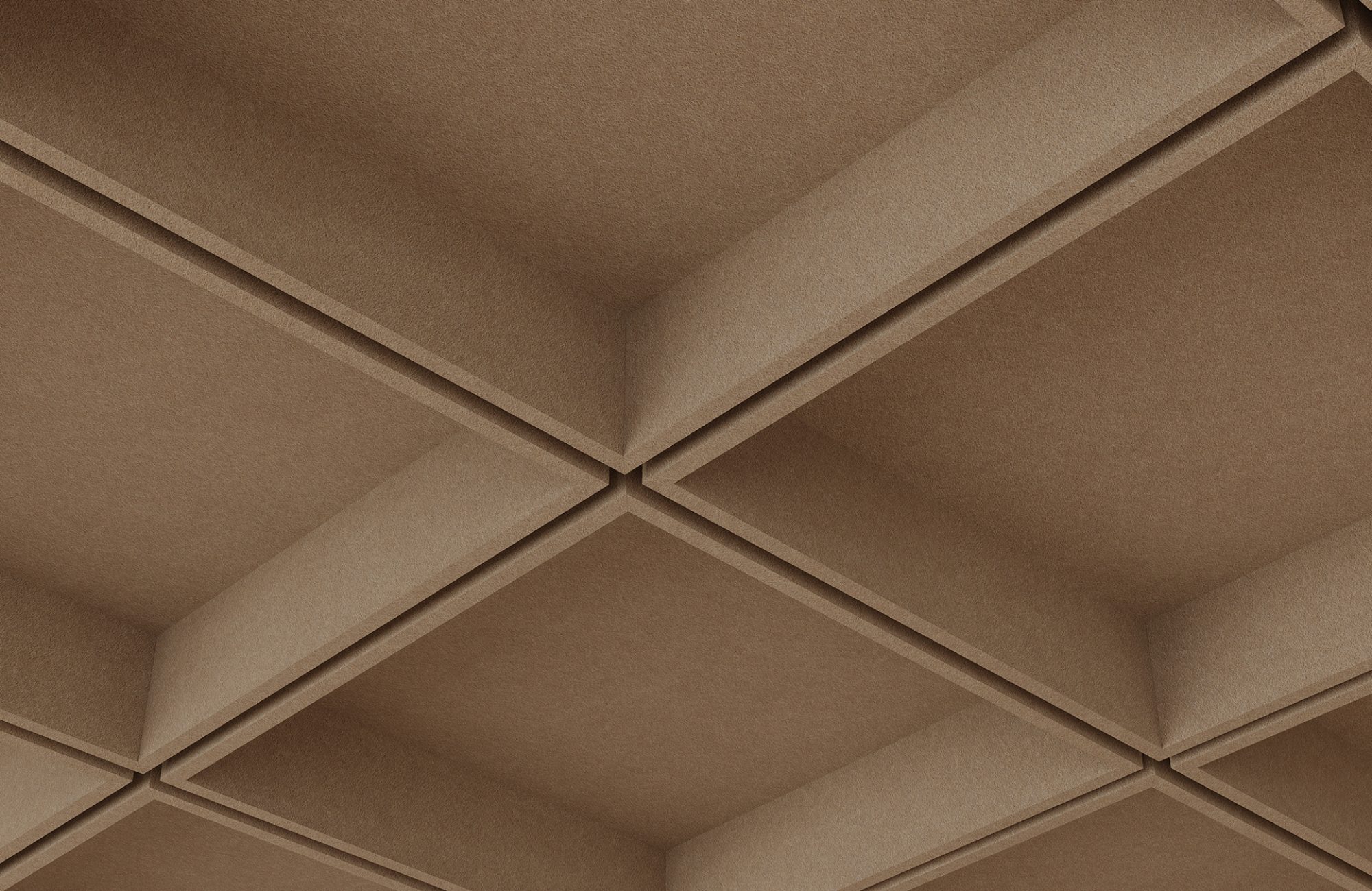 Recess, Waffle Ceiling Frame | Umber | Premier Collection