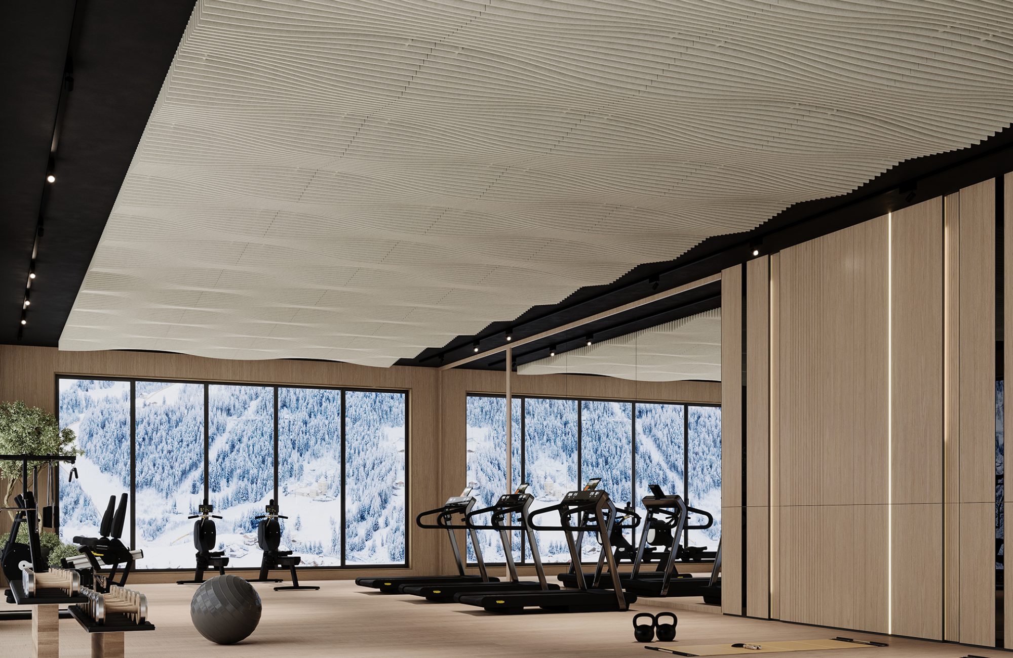 Rail, Ways Ceiling Frames | Almond | Premier Collection
