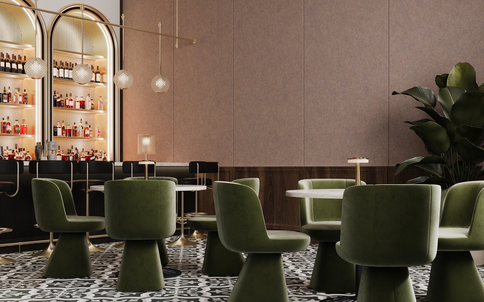 Beveled Wall Panels | Amethyst | Premier Collection