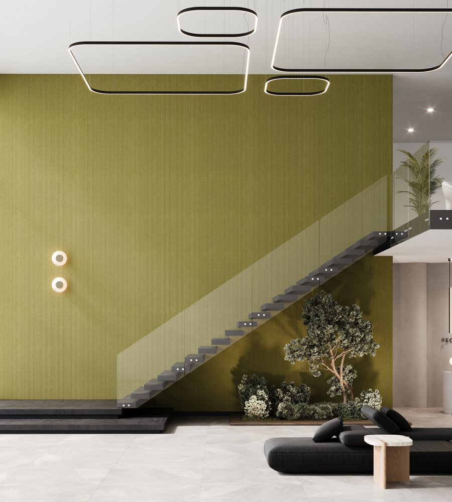 QuietForm Wall Panels, Celestial B | Eucalyptus | Premier Collection