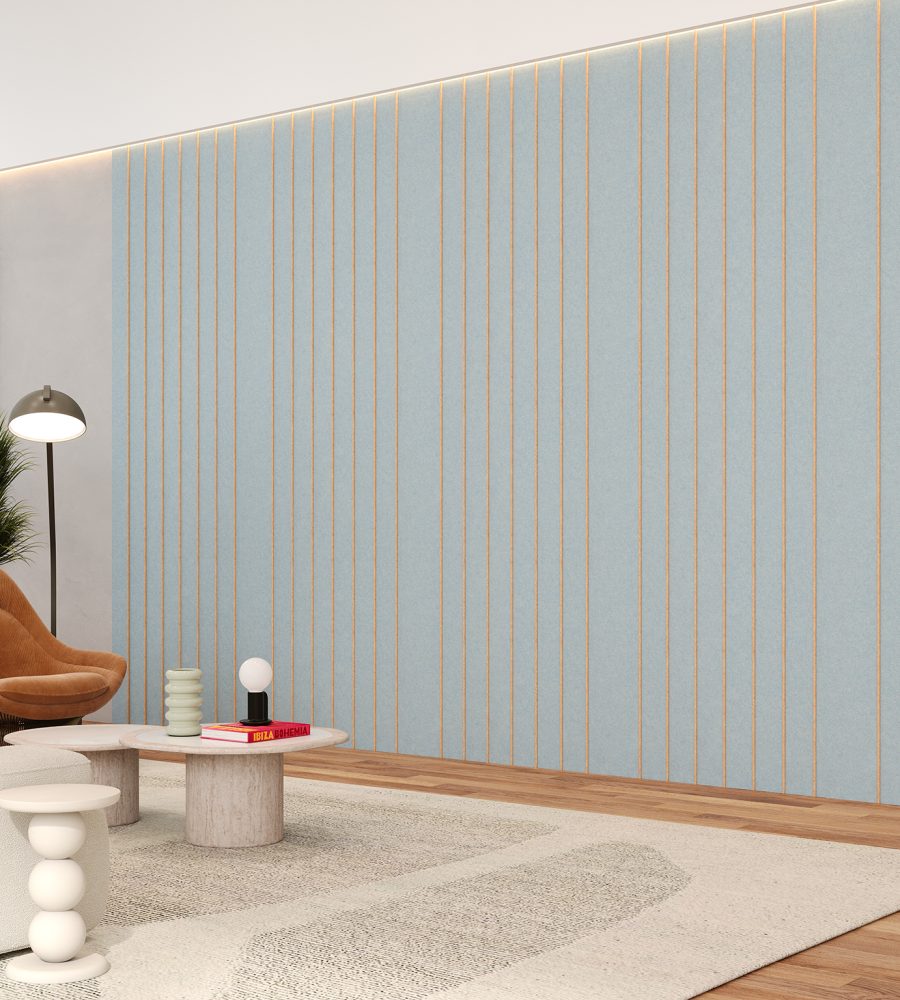 Spine Wall Panels, Bars A | Stonewash, Peach | Premier Collection