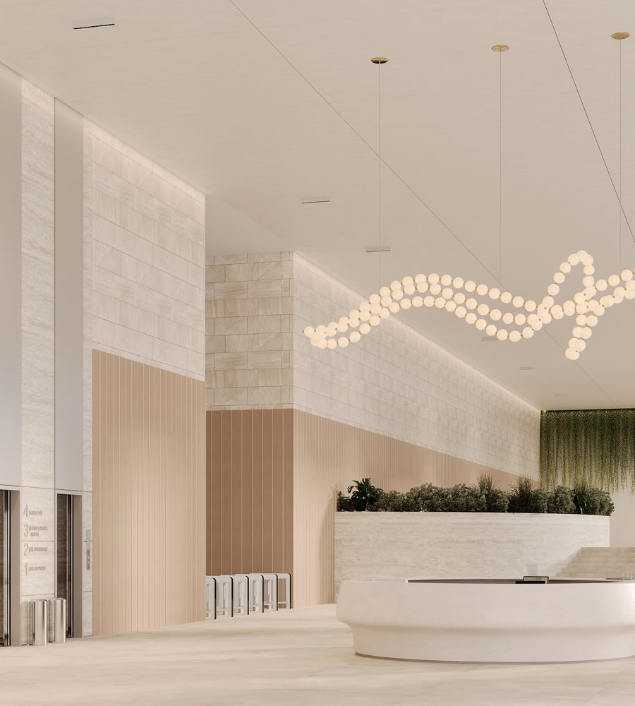 Spine Wall Panels, Bars B | Quartz, Pearl | Premier Collection