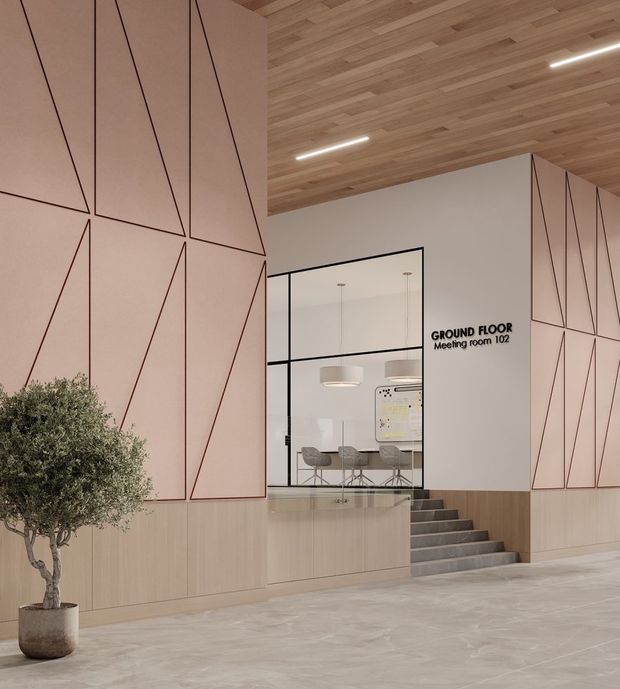 Spine Wall Panels, Cleave | Valentine, Peppercorn | Premier Collection