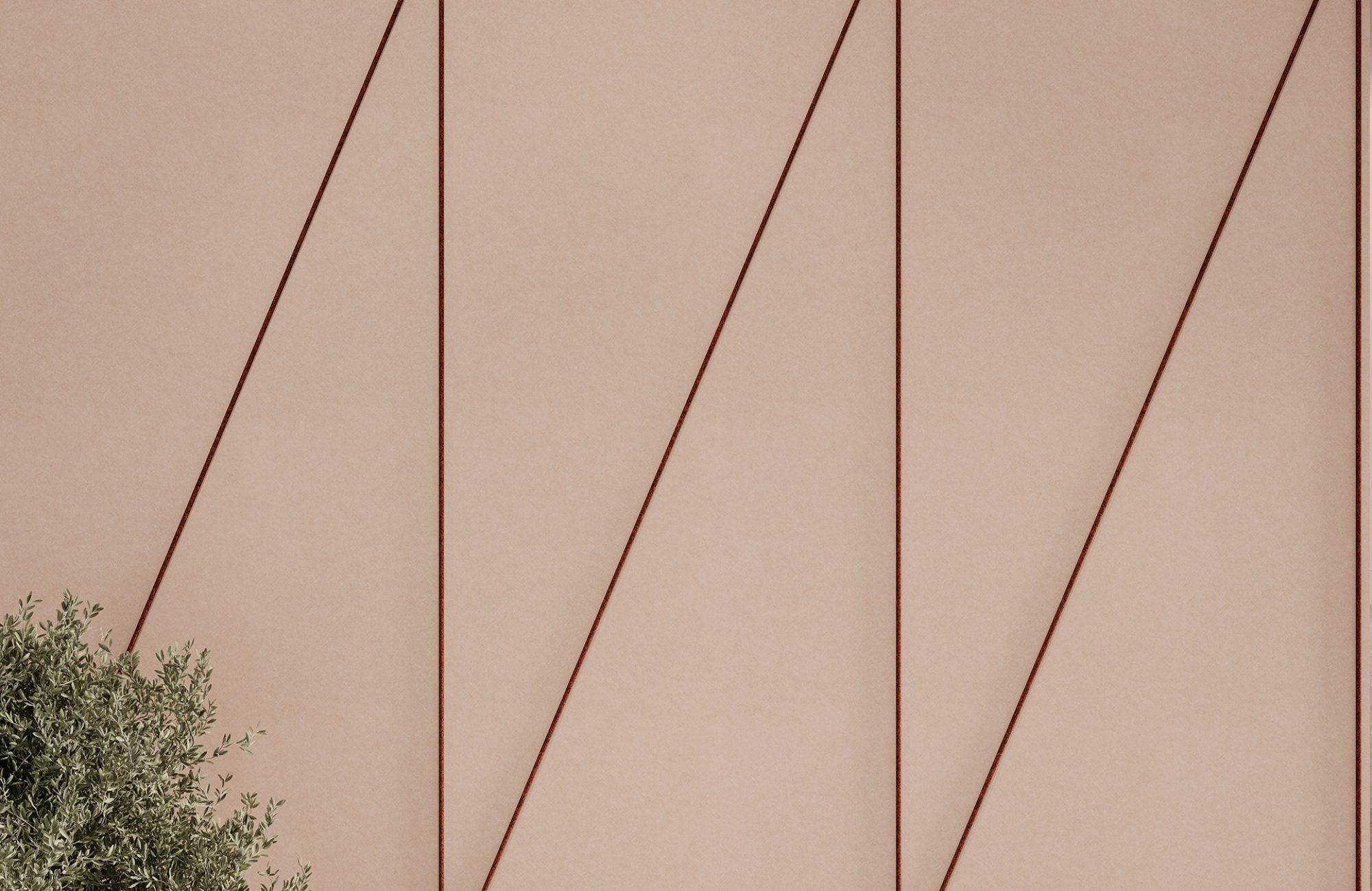 Spine Wall Panels, Cleave | Valentine, Peppercorn | Premier Collection