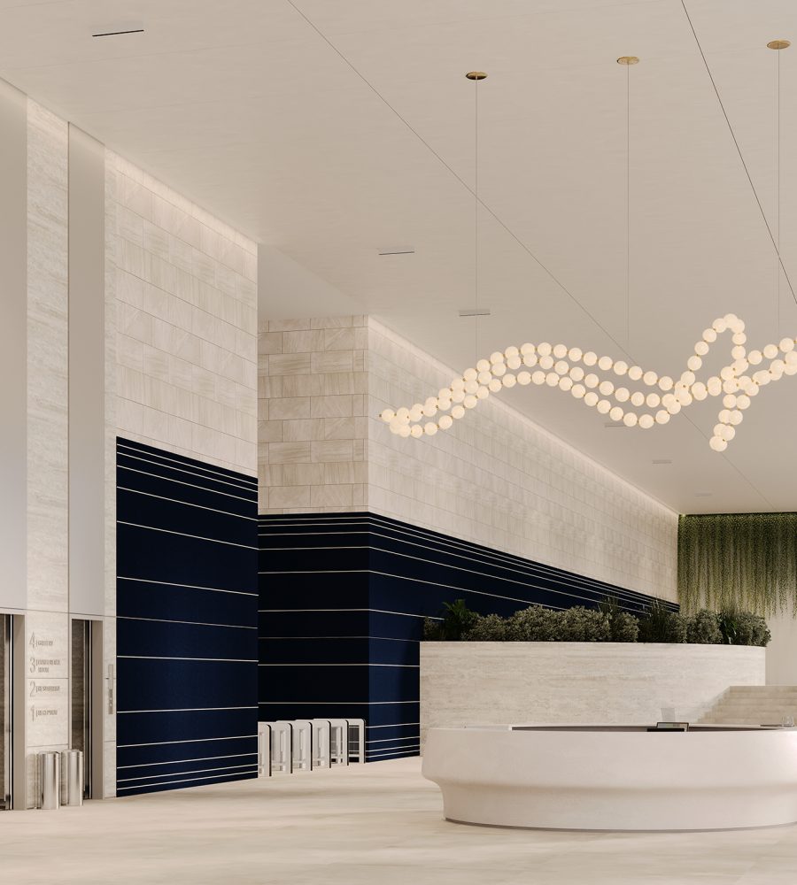 Spine Wall Panels, Panes B | Midnight, White | Premier Collection