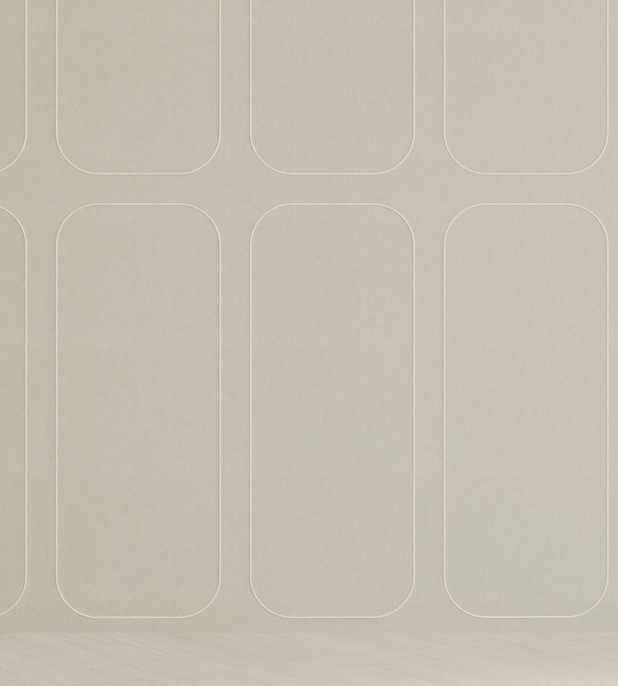 Spine Wall Panels, Racetrack A | Almond, White | Premier Collection