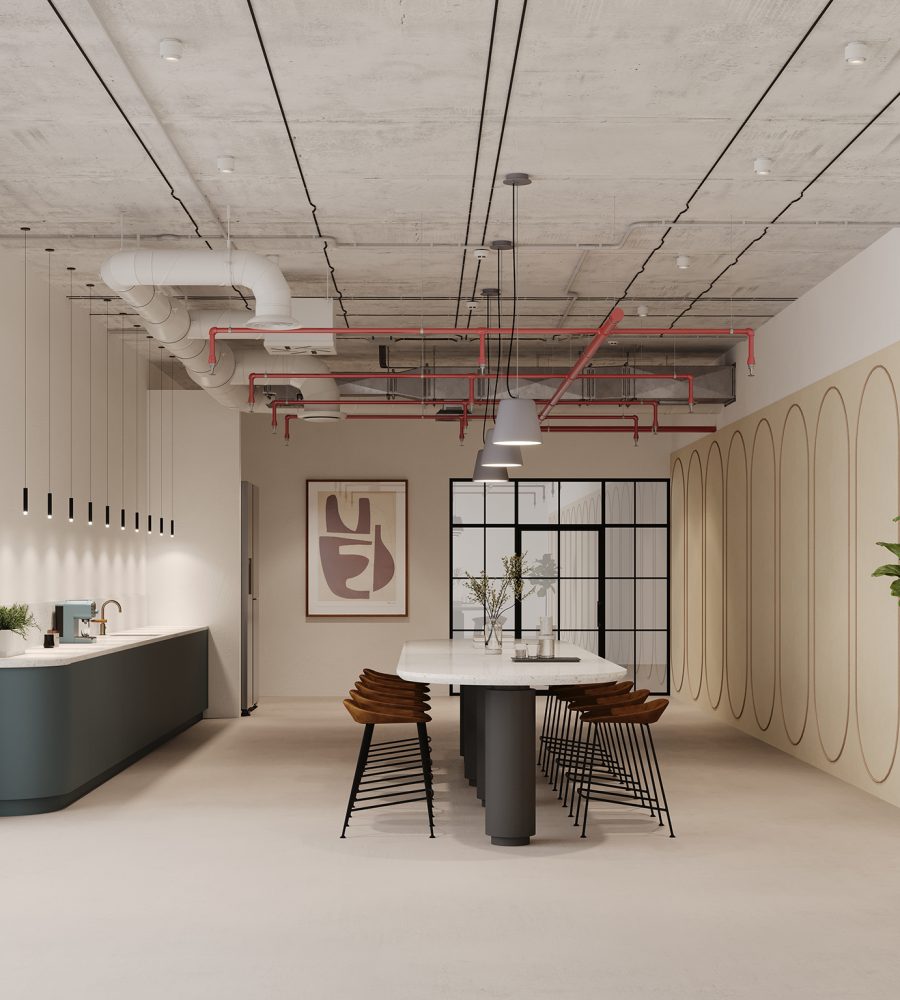 Spine Wall Panels, Racetrack B | Pearl, Quartz | Premier Collection