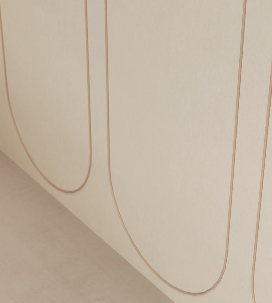Spine Wall Panels, Racetrack B | Pearl, Quartz | Premier Collection
