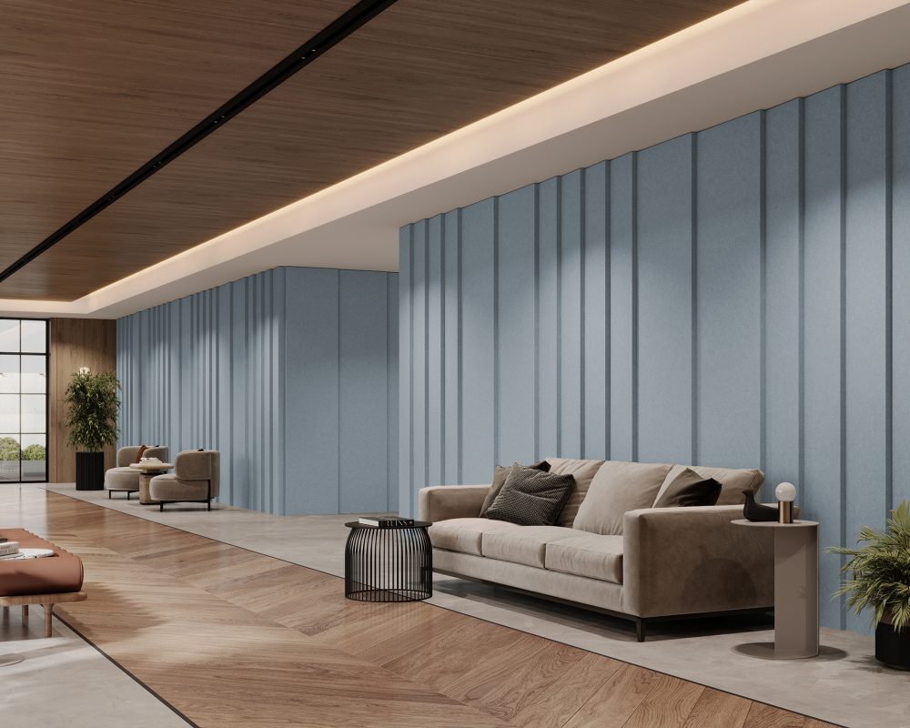 Pleat Panel | Premier Collection | Stonewash