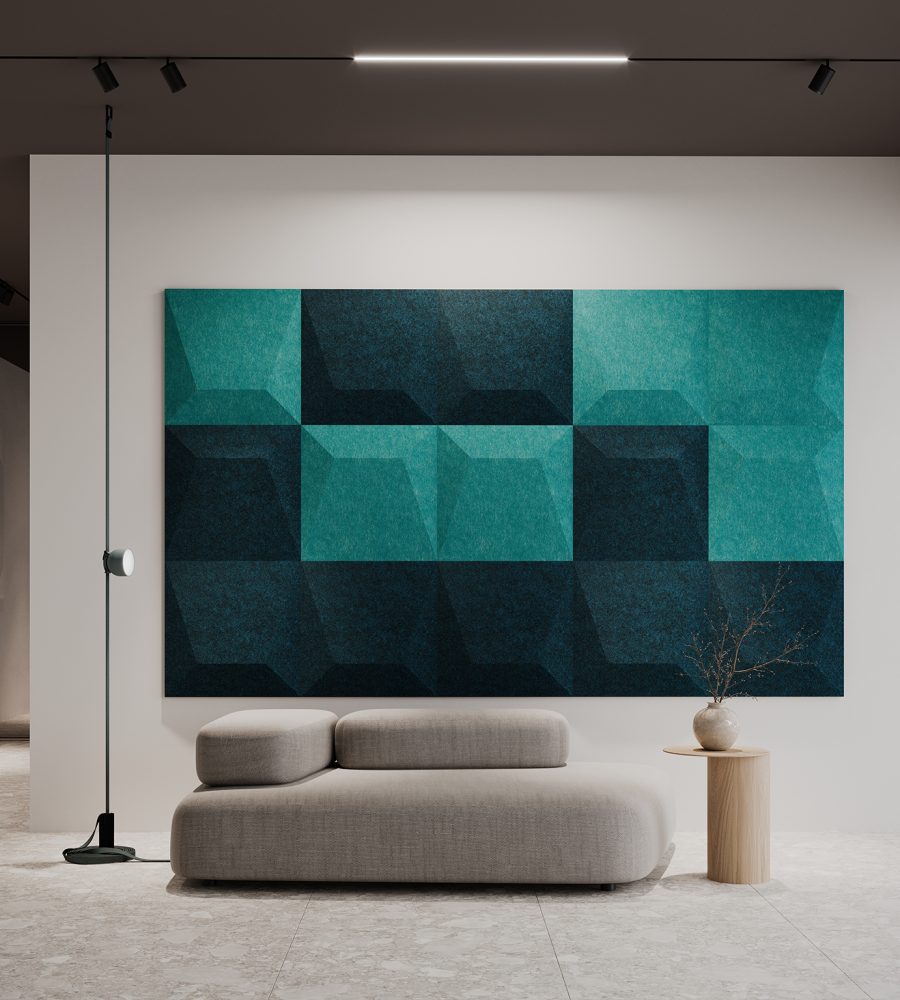 PopUp, Roof Wall Tiles | Denim, Peacock | Premier Collection