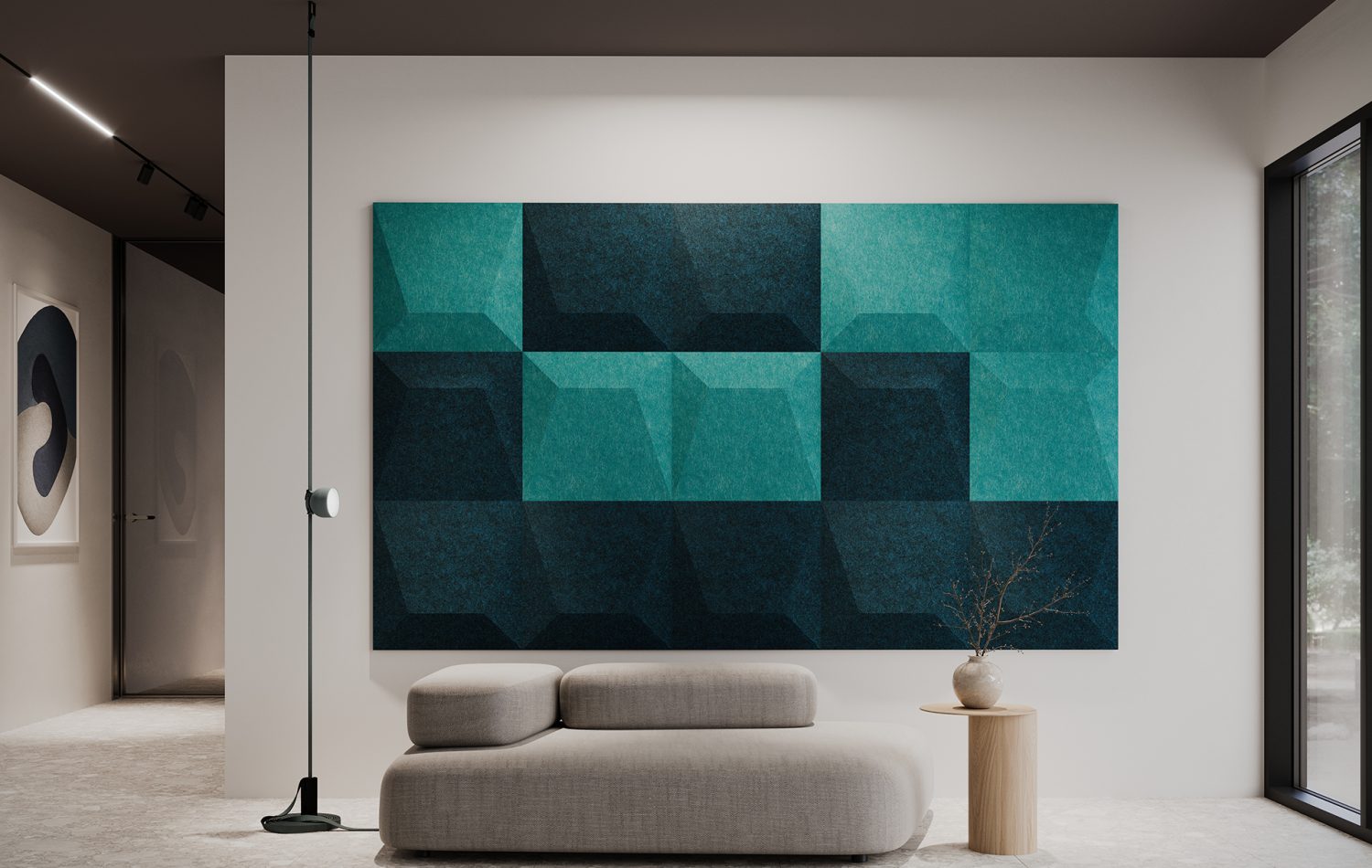 PopUp, Roof Wall Tiles | Denim, Peacock | Premier Collection