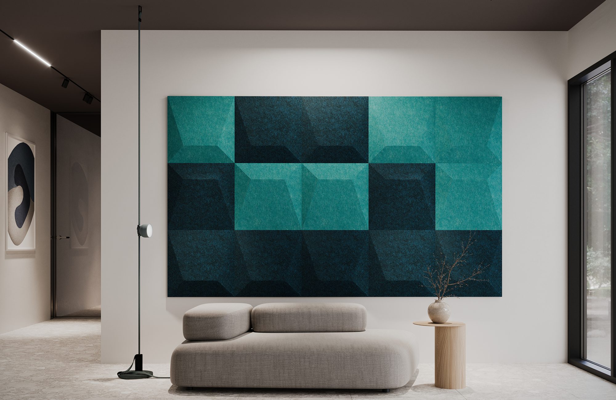 PopUp, Roof Wall Tiles | Denim, Peacock | Premier Collection