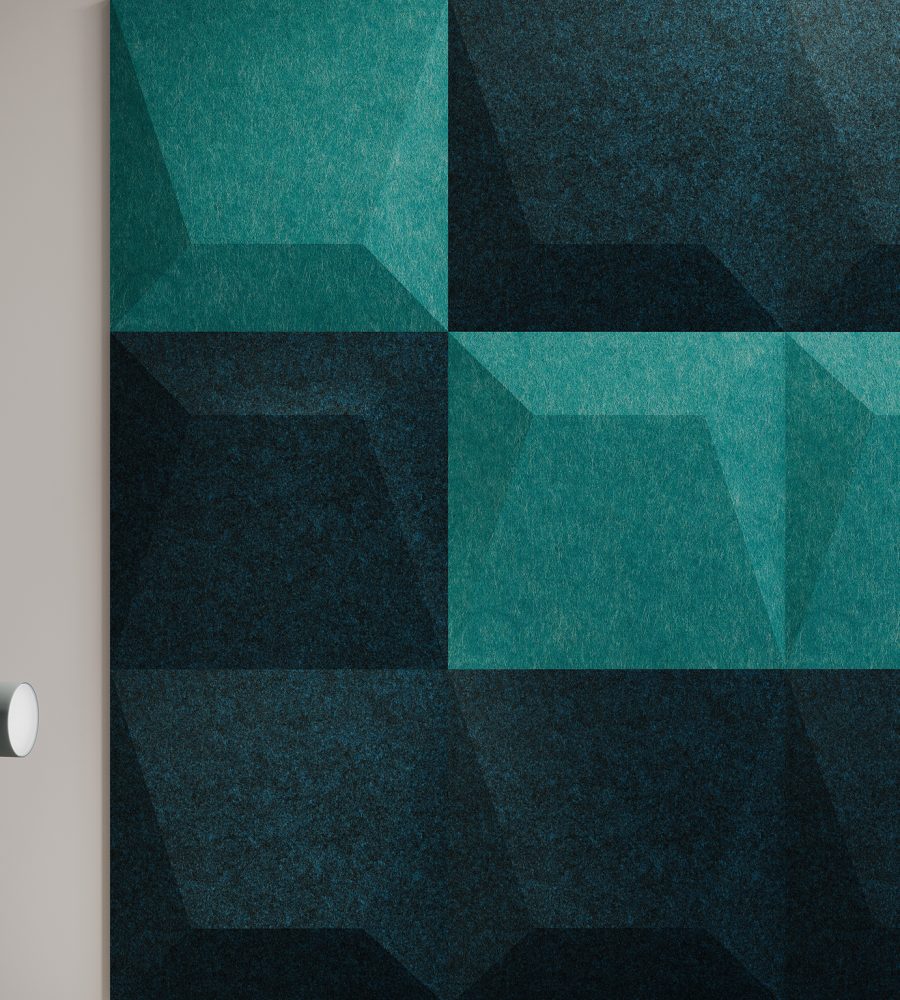 PopUp, Roof Wall Tiles | Denim, Peacock | Premier Collection