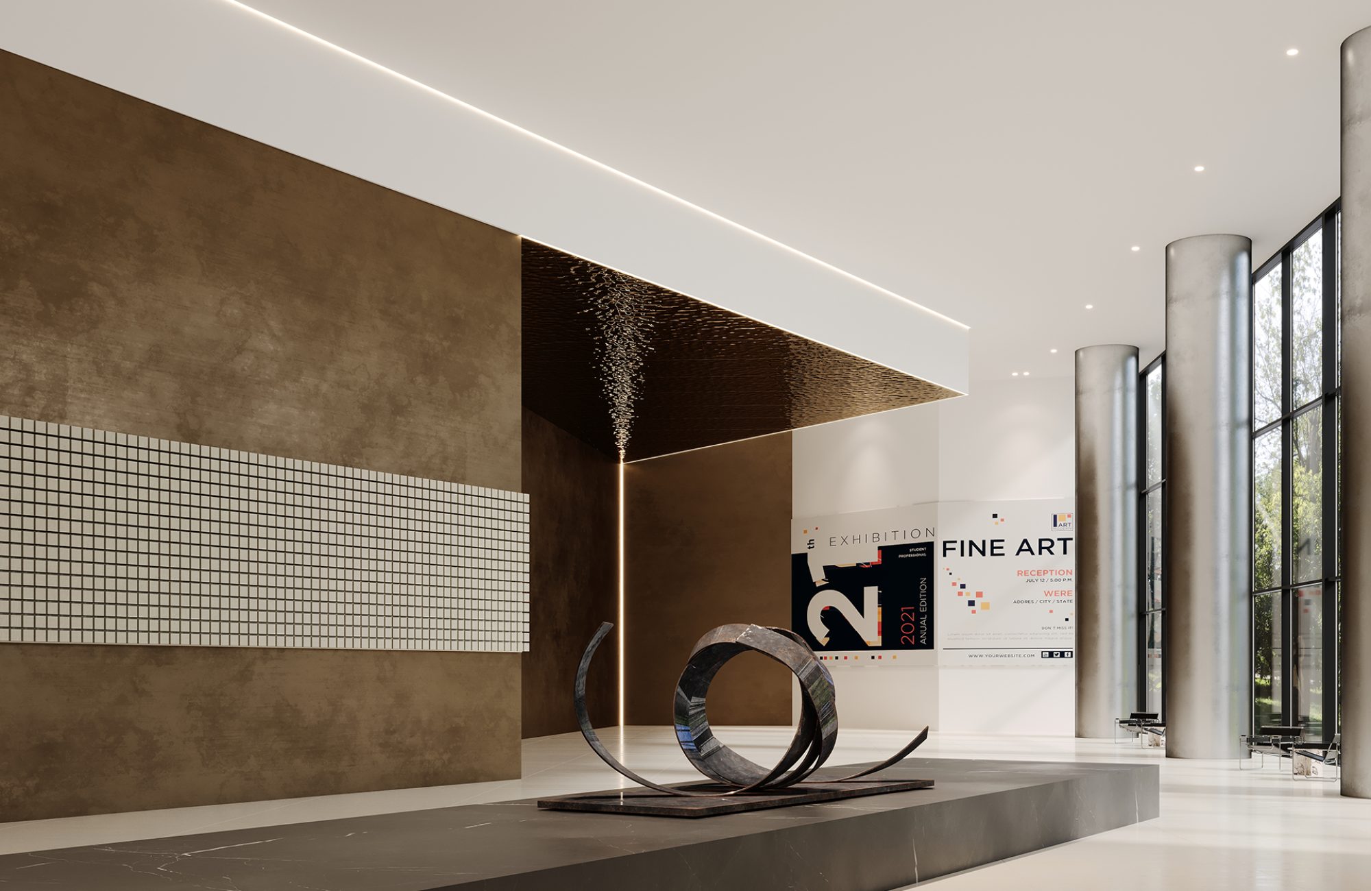 Vista, Desert Wall Tiles | Almond, White | Premier Collection