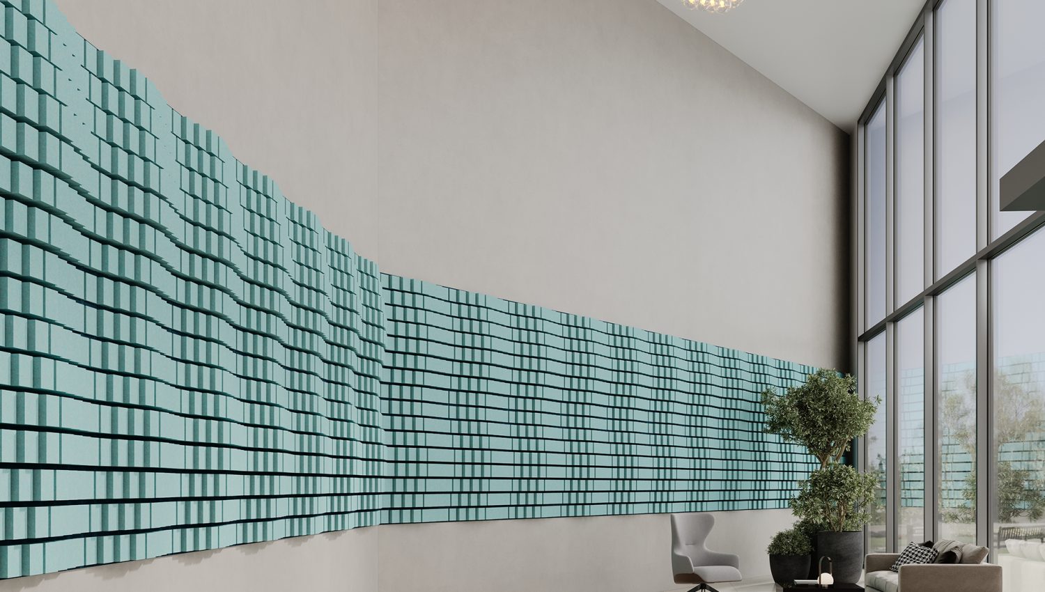 Vista, Oceanic Wall Tiles | Sea Salt, Denim | Premier Collection