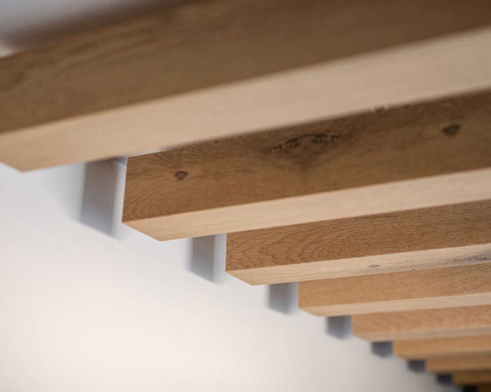 Truss Ceiling Baffles | Wine Barrel | WoodGrain Collection