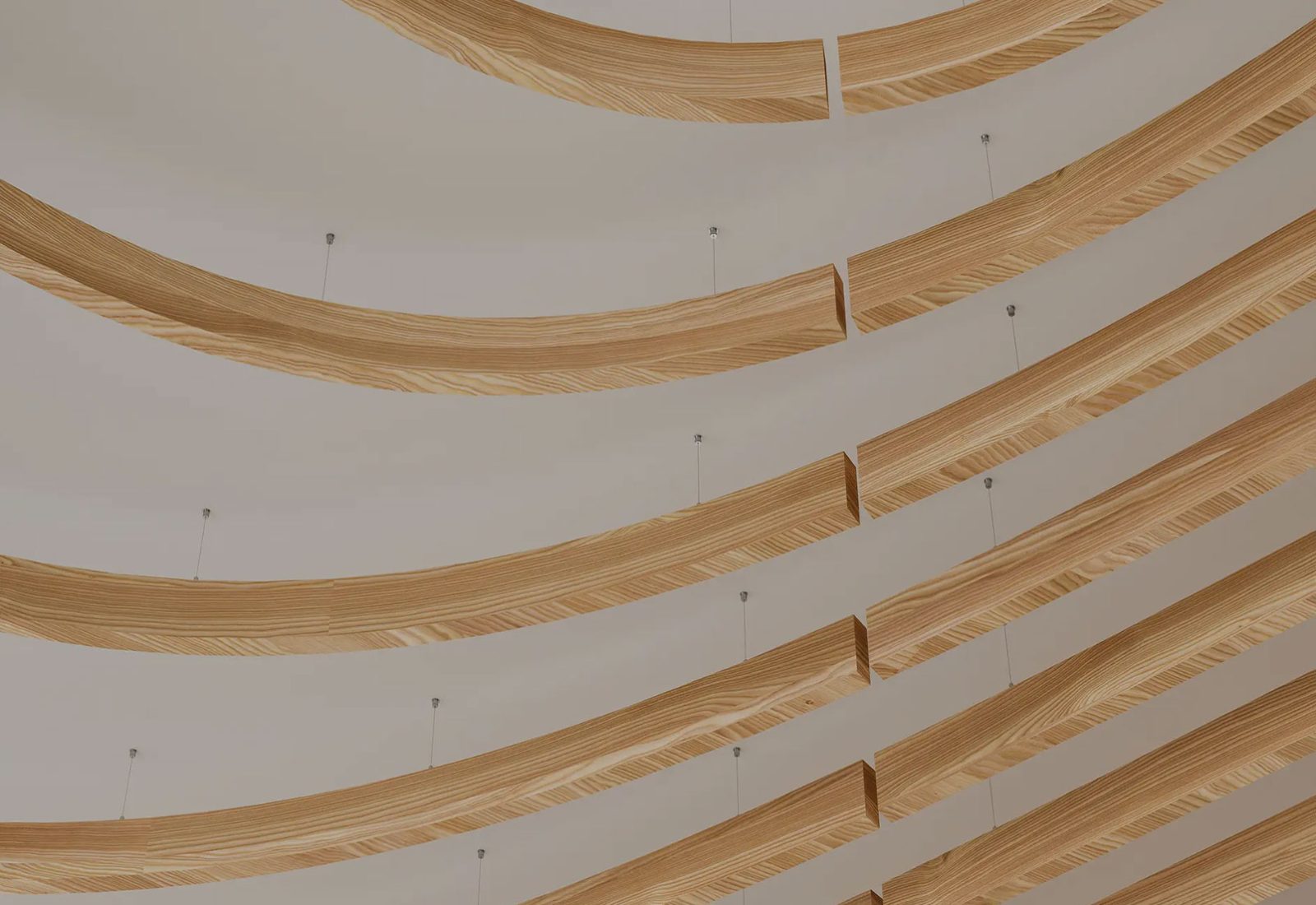 Versiform Ceiling Baffles | European Larch | WoodGrain Collection