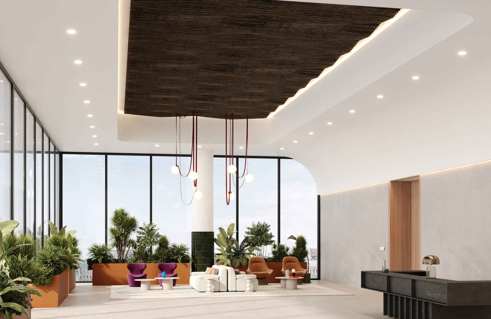 Rail, Route Ceiling Frames | Barn Door | WoodGrain Collection