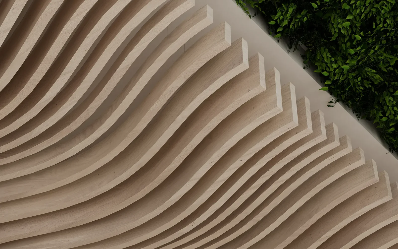 Billow Ceiling Baffles | Wine Barrel | WoodGrain Collection