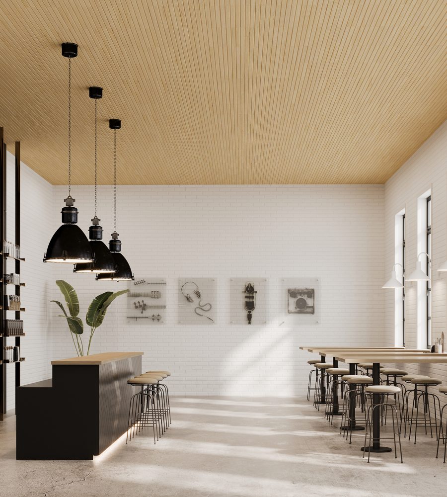 Cover, Boarded Ceiling Panels | Natural Oak | WoodGrain Collection