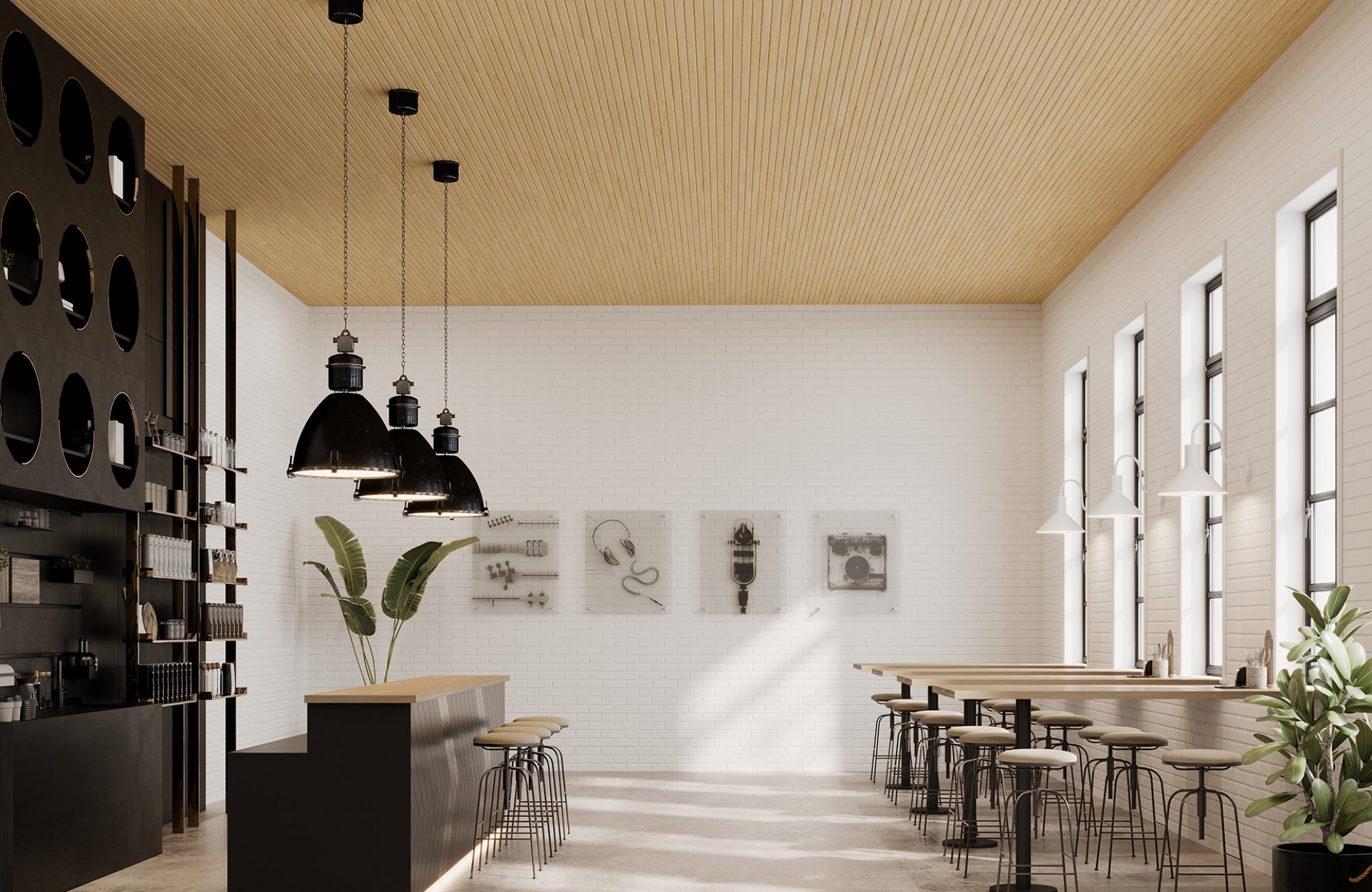 Cover, Boarded Ceiling Panels | Natural Oak | WoodGrain Collection