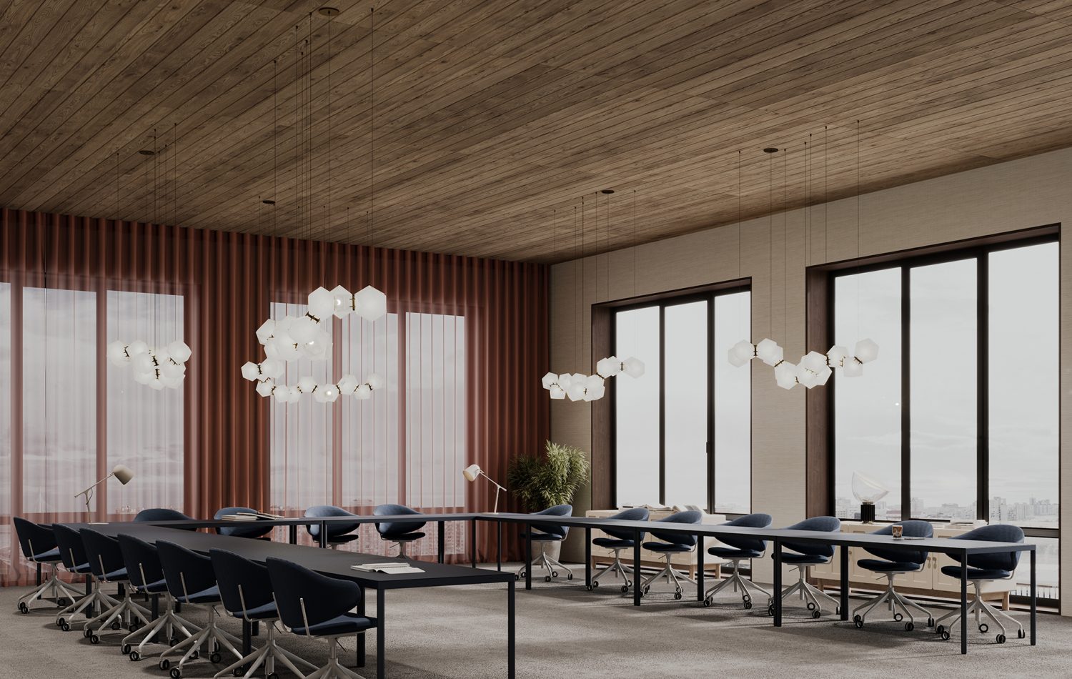 Cover, Boarded Ceiling Panels | Mocha Legno | WoodGrain Collection