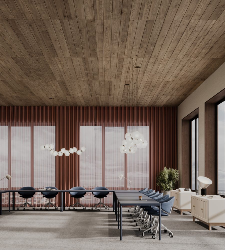 Cover, Boarded Ceiling Panels | Mocha Legno | WoodGrain Collection