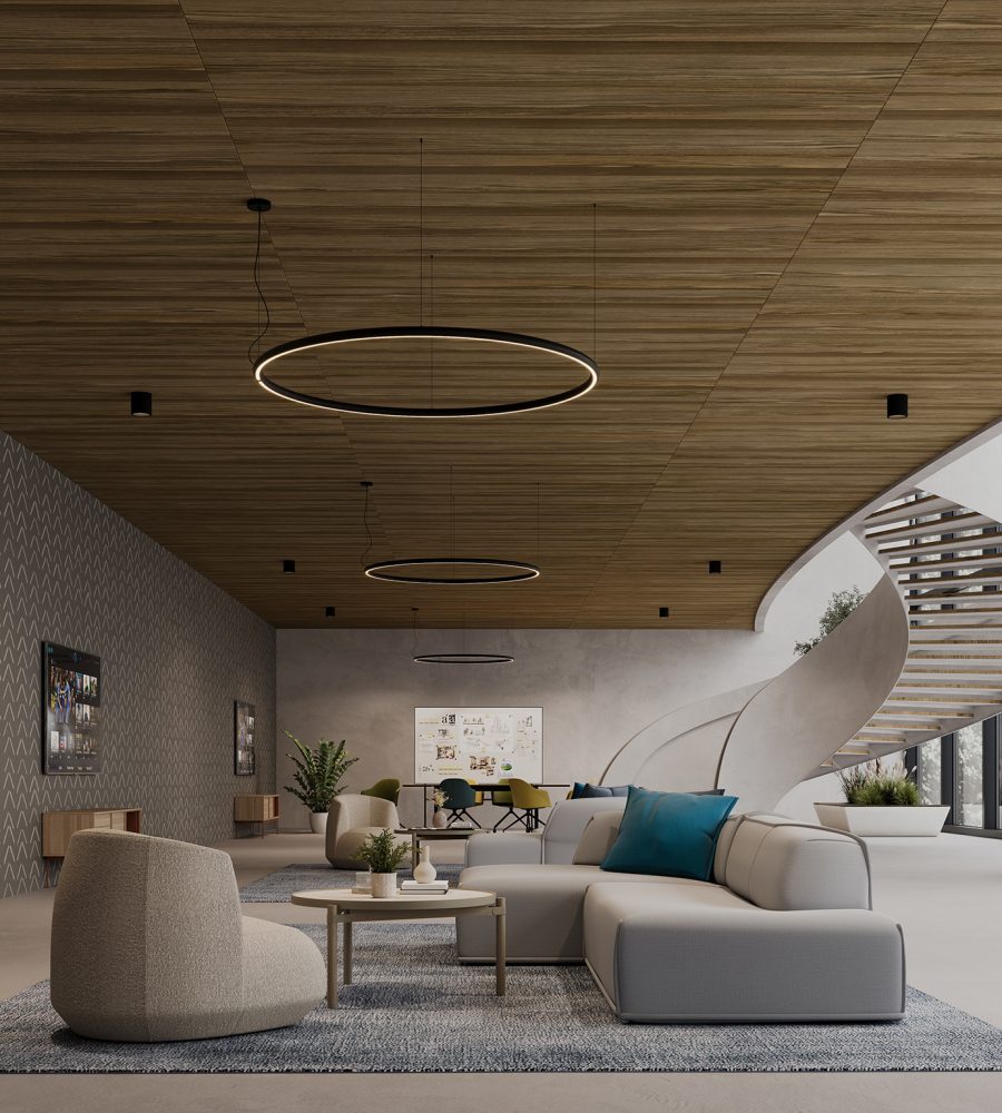 Cover, Boarded Ceiling Panels | Espresso Oak | WoodGrain Collection