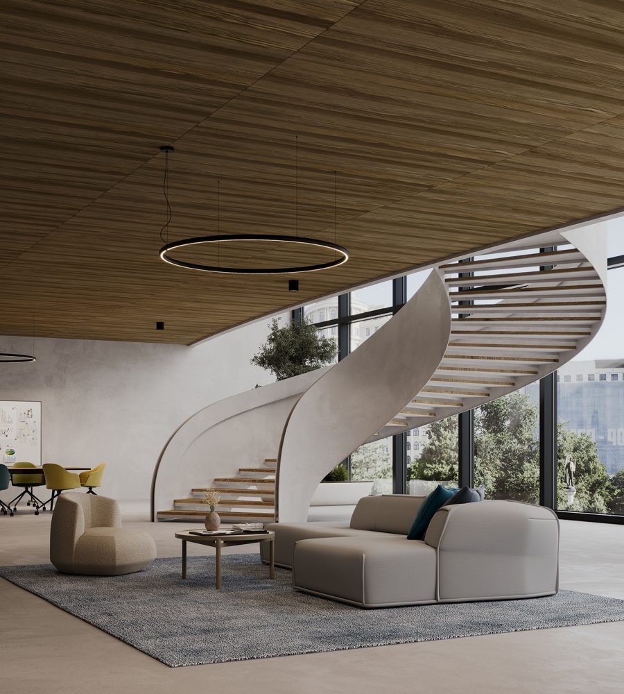 Cover, Boarded Ceiling Panels | Espresso Oak | WoodGrain Collection