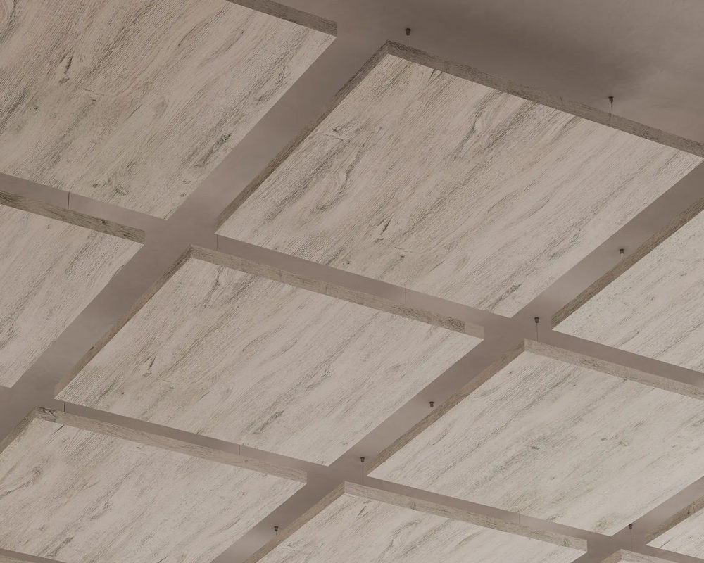 Canopy Ceiling Clouds | Picket Fence | WoodGrain Collection