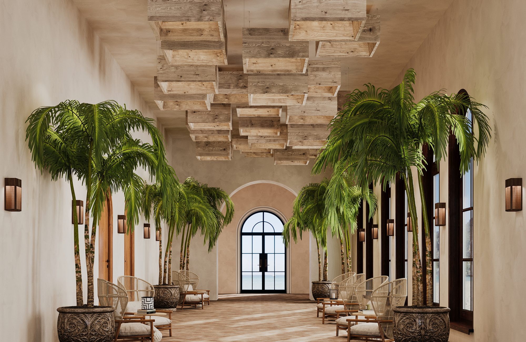 Blox, Deep Ceiling Clouds | Driftwood | WoodGrain Collection