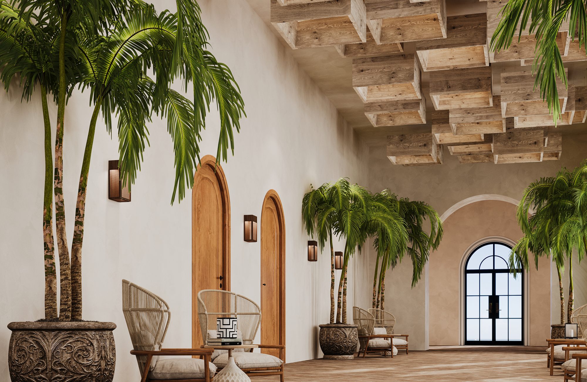 Blox, Deep Ceiling Clouds | Driftwood | WoodGrain Collection