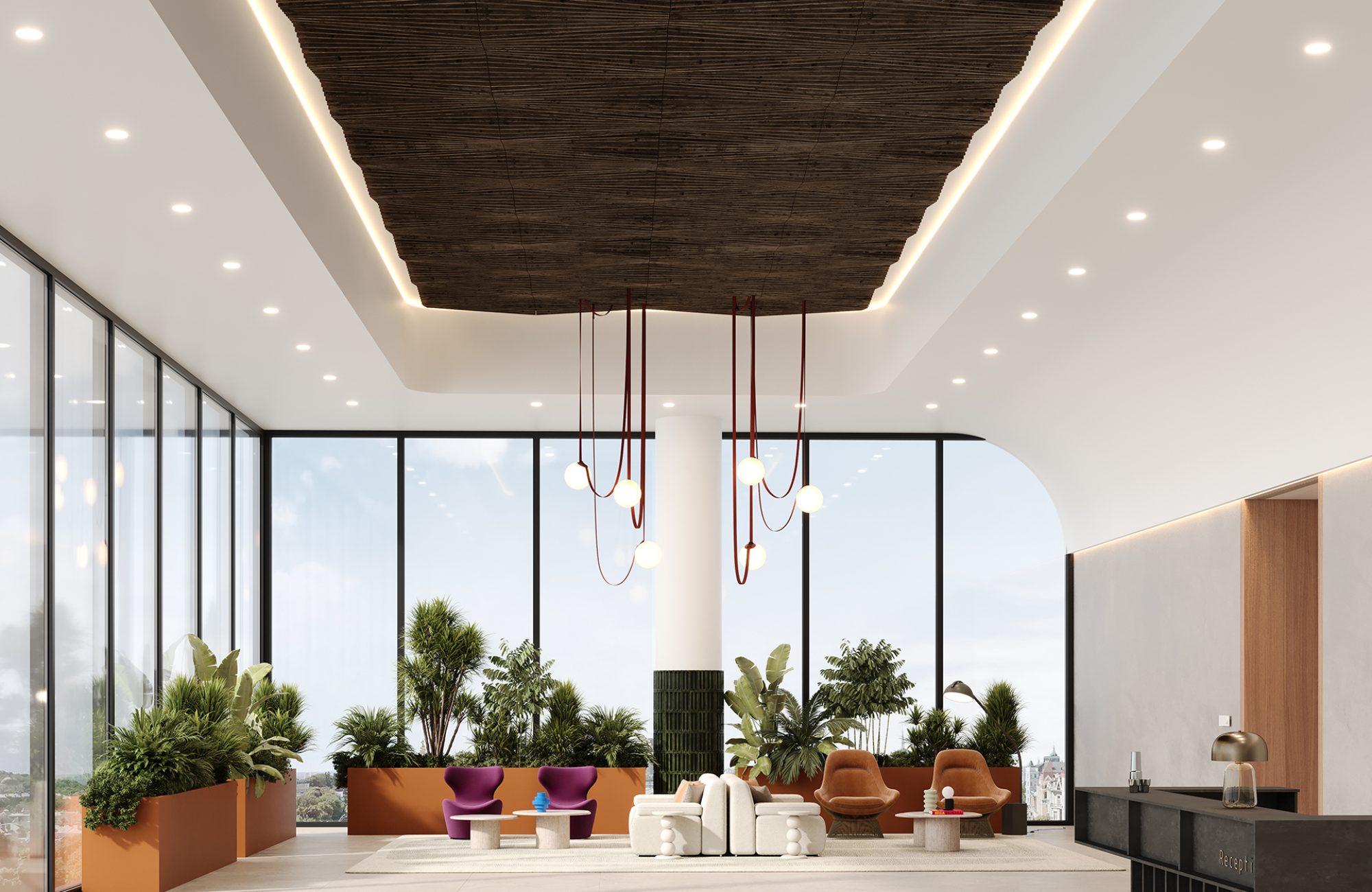 Rail, Route Ceiling Frames | Barn Door | WoodGrain Collection