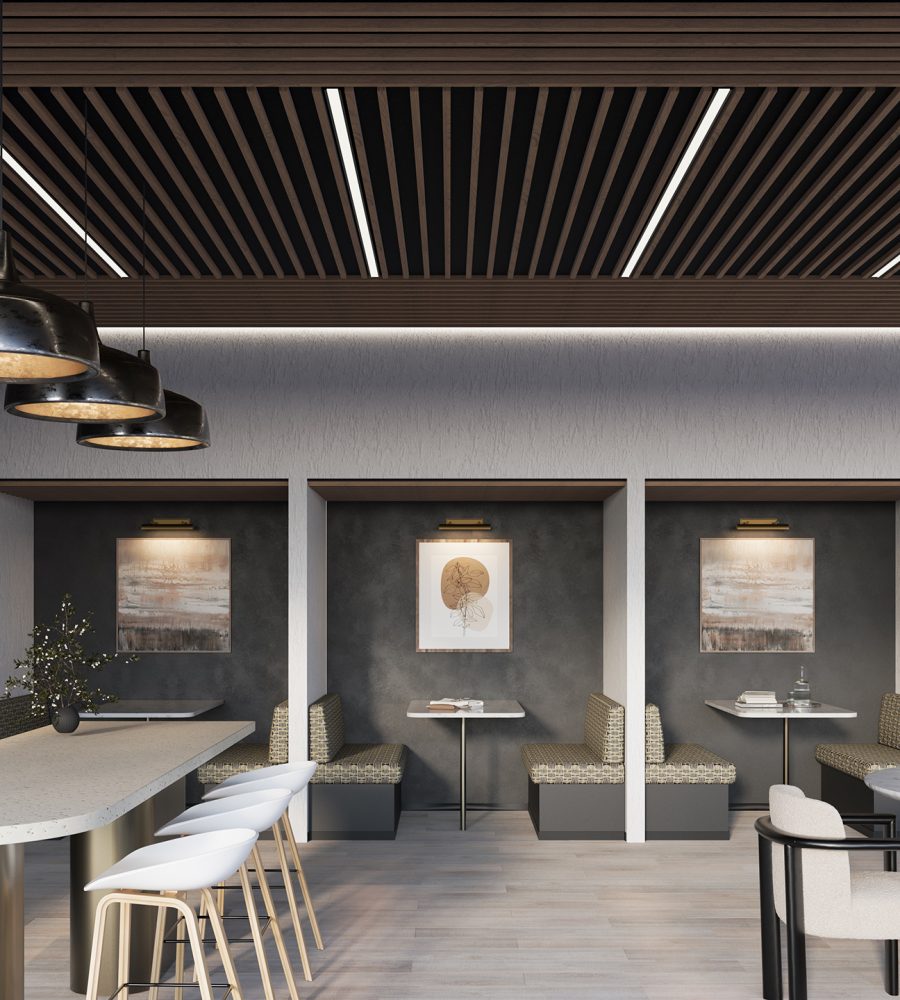 SoftenUp, Plateau Ceiling Frames | Mountain Lodge | WoodGrain Collection