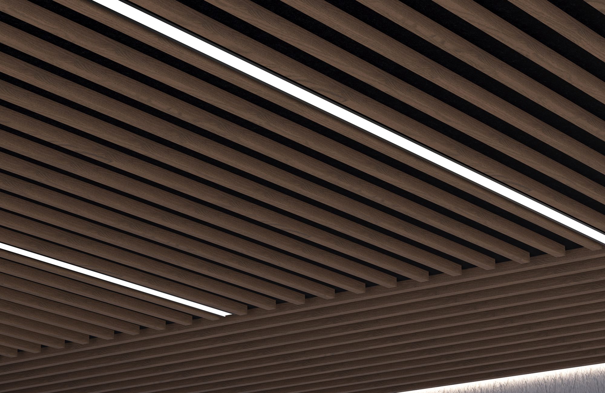SoftenUp, Plateau Ceiling Frames | Mountain Lodge | WoodGrain Collection